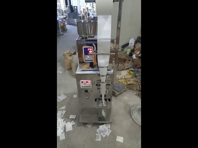 Automatisk kvantifiering tepåse förpackningsmaskin vertikal automatisk Fill Seal förpackningsmaskin